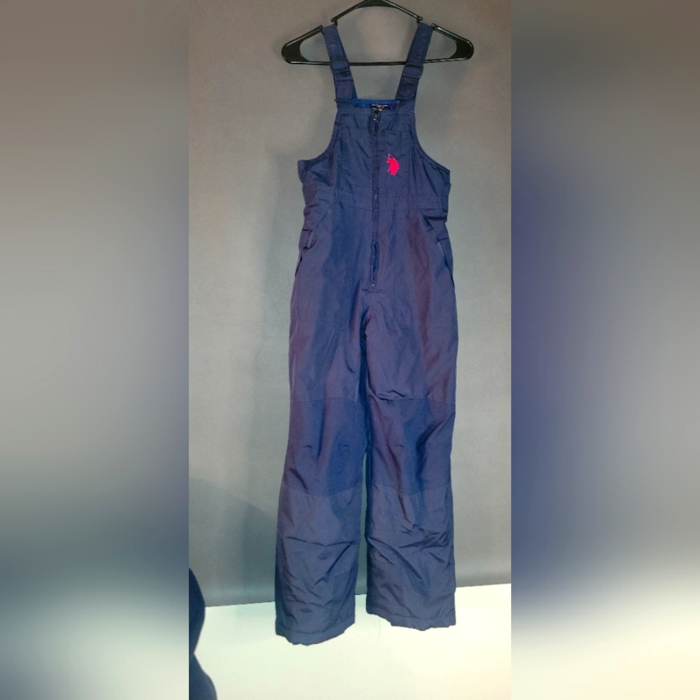 U. S. Polo assn. youth ski snowboard jumpsuit size M 10/12 insulated